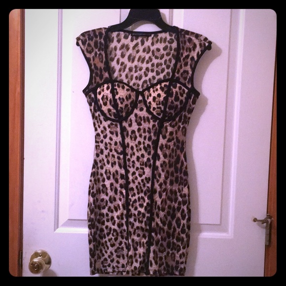 Symphony Dresses & Skirts - Symphony Leopard Print Dress